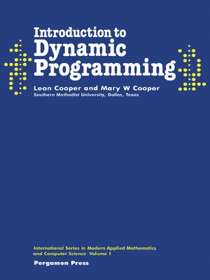 cover image of International Series in Modern Applied Mathematics and Computer Science, Volume 1